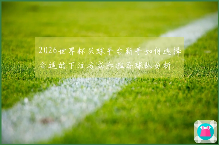 2026世界杯买球平台新手如何选择合适的下注方式和推荐球队分析